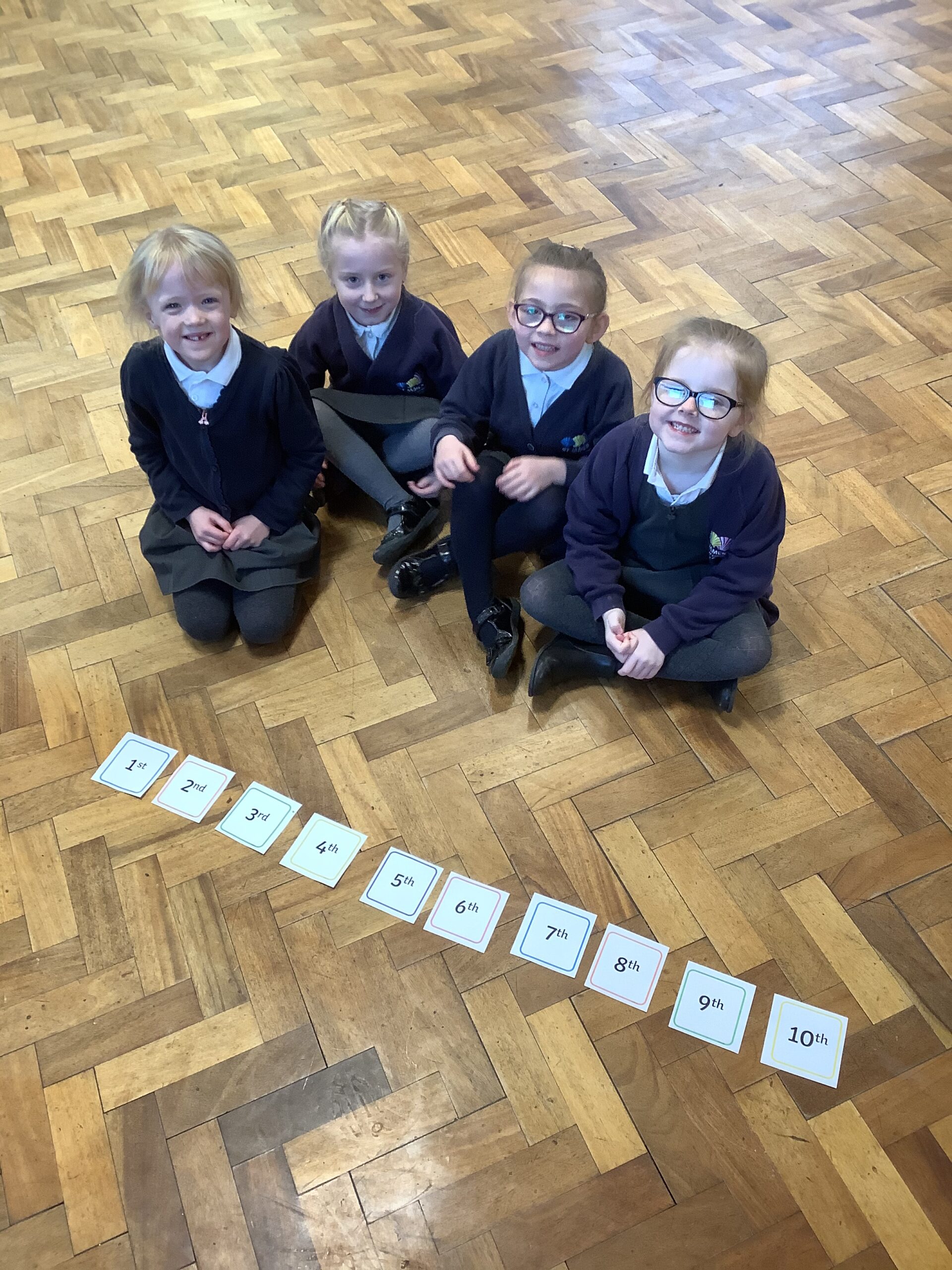 Ordinal numbers - St James' Primary School, Wetherby