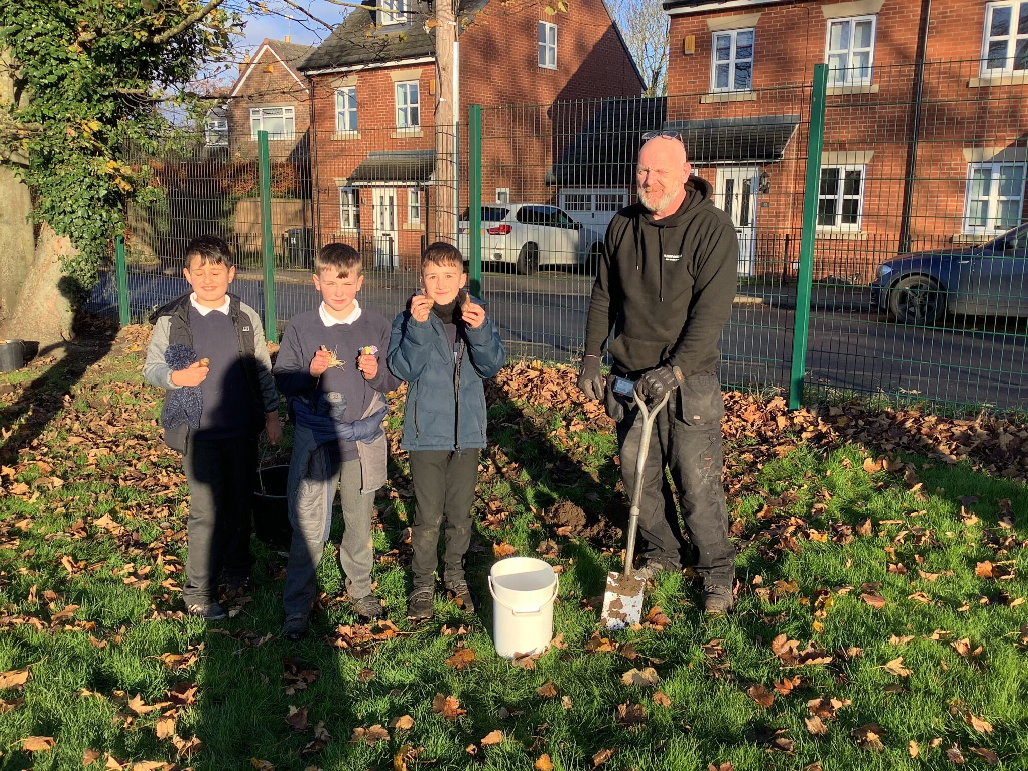 Wetherby in Bloom visit St James' Primary School, Wetherby