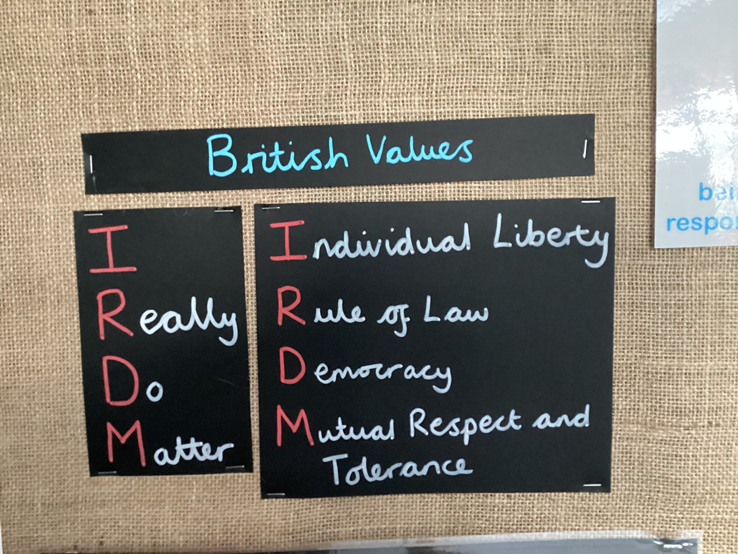 North Midlands Values Community Week - British Values - St James' Primary School, Wetherby